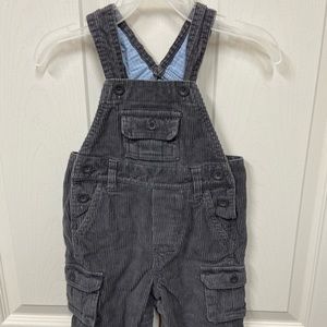 Gap Grey Cordaroy Overalls